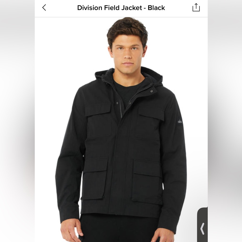 ALO Yoga Division Field Jacket - Black
